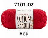 Premier Cotton Sprout Worsted - 100 g or 85 g