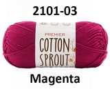 Premier Cotton Sprout Worsted - 100 g or 85 g