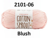 Premier Cotton Sprout Worsted - 100 g or 85 g
