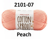 Premier Cotton Sprout Worsted - 100 g or 85 g