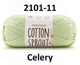 Premier Cotton Sprout Worsted - 100 g or 85 g