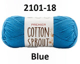 Premier Cotton Sprout Worsted - 100 g or 85 g