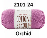 Premier Cotton Sprout Worsted - 100 g or 85 g