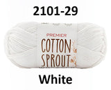 Premier Cotton Sprout Worsted - 100 g or 85 g