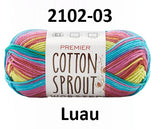 Premier Cotton Sprout Worsted - 100 g or 85 g