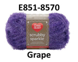 Red Heart Scrubby Sparkle