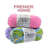 Premier Cotton Sprout Worsted - 100 g or 85 g