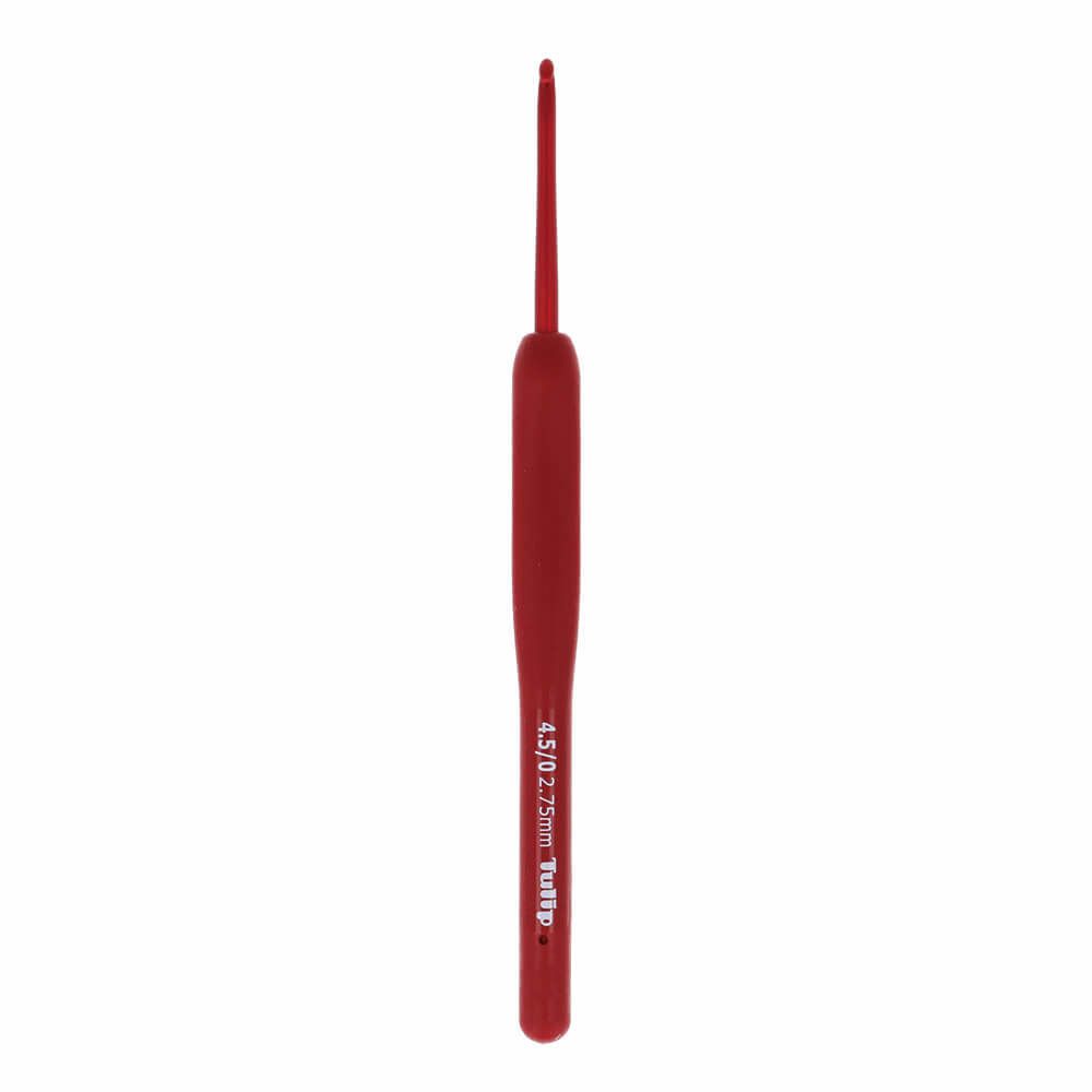 Cotton House Online Store - Tulip Etimo Red & Grey crochet hooks restocked!  Grab one of these awesome crochet hooks from Tulip today! Now available :  Single sizes of RED Tulip crochet