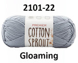 Premier Cotton Sprout Worsted - 100 g ou 85 g