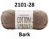 Premier Cotton Sprout Worsted - 100 g or 85 g