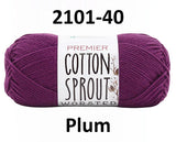Premier Cotton Sprout Worsted - 100 g ou 85 g