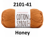 Premier Cotton Sprout Worsted - 100 g ou 85 g
