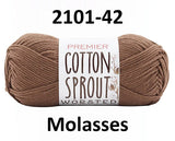 Premier Cotton Sprout Worsted - 100 g ou 85 g