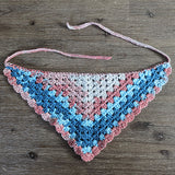 Bandana léger au crochet en coton doux