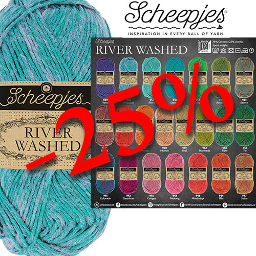 Scheepjes River Washed - 50 g