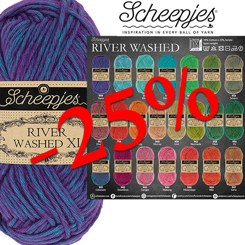 Scheepjes River Washed XL - 50 g