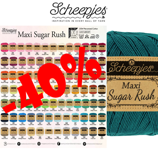 Scheepjes Maxi Sugar Rush - 50 g