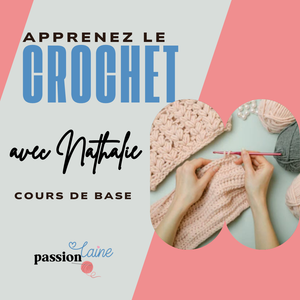 Cours de crochet niveau débutant : Les bases du crochet