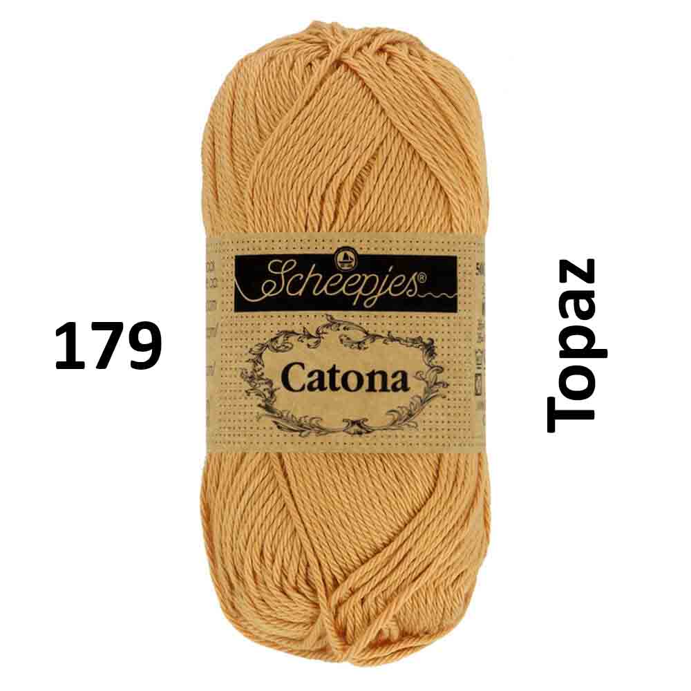 Scheepjes Catona 50g - 263 Pêche Pétale, Laine Pour Tricot Et