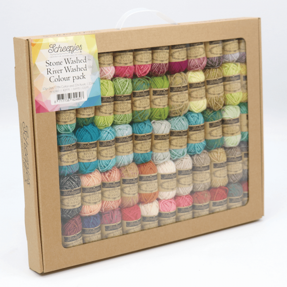 Scheepjes - Stone Washed River Washed Colour Pack